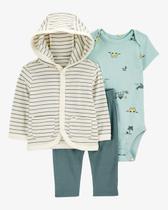 Conjunto 3 Peças Carter's Kombi Menino - Roupas de Bebê
