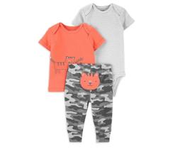 Conjunto 3 Peças Carters Bebê Child Of Mine Original Menino ou Menina