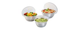 Conjunto 3 Peças German Bowls Inox com Tampa Plástica ( 44628 ) Conjunto 3 Peças German Bowls Inox com Tampa Plástica ( 44628 )