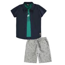 Conjunto 3 peças Luc.Boo Verde Wear Coleção Verão Conjunto 3 peças Luc.Boo Verde Wear Coleção Verão