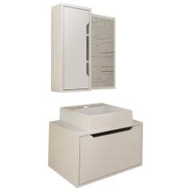 Conjunto 3 Peças Para Banheiro Bn3630x46x48 Branco Conjunto 3 Peças Para Banheiro Bn3630x46x48 Branco
