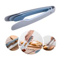 Conjunto 3 Pegadores Pinça Culinária Multifuncional Conjunto 3 Pegadores Pinça Culinária Multifuncional