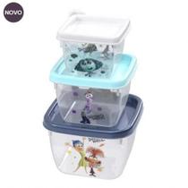 Conjunto 3 potes conect divertidamente