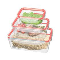 Conjunto 3 potes de plastico - UTENSILIOS