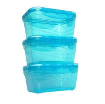 Conjunto 3 Potes Multiuso Herméticos 500 Ml Lp House Conjunto 3 Potes Multiuso Herméticos 500 Ml Lp House