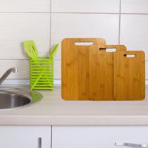 Conjunto 3 Tábuas Para Corte Madeira Kit Cortar Picar Fatiar Alimentos Cozinha Utensílio Doméstico Servir Charcutaria Queijos Petiscos