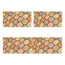 Conjunto 3 Tapetes Cozinha Banheiro Compacto Passadeira Duna