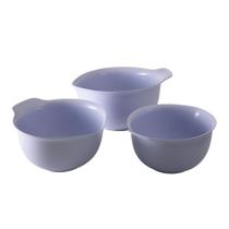 Conjunto 3 Tigelas Saladeira Bowl Lavanda Kitchenaid