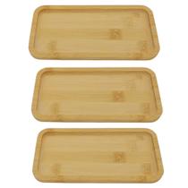 Conjunto 3 Travessas Retangular Bambu Class Home