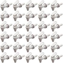 Conjunto 30 Torneiras Brancas Lazários Para Filtros De Barro