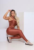 conjunto 3D marrom conjunto 3D marrom