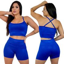 Conjunto 3D Suplex Top com bojo removível e Short Curto Conjunto 3D Suplex Top com bojo removível e Short Curto