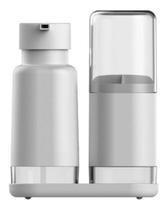 Conjunto 3pçs Banheiro Porta Escova Sabonete Líquido Bandeja