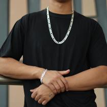 Conjunto 3x1 70cm 10mm Fecho Gaveta I Prata 925