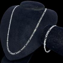 Conjunto 3x1 - 70cm 3mm I Prata 925