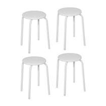 Conjunto 4 Banquetas Aço Expert