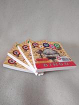 Conjunto 4 blocos de cartela 400 fls jornal 10,5cm x 10cm Conjunto 4 blocos de cartela 400 fls jornal 10,5cm x 10cm