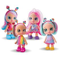 Conjunto 4 Bonecas Dolls Surprise Com 12 Surpresas Divertoys