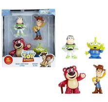 Conjunto 4 Bonecos de Metal Disney Toy Story Woody Buzz Alien e Lotso - Pixar - Metalfigs - Jada - 36239 Conjunto 4 Bonecos de Metal Disney Toy Story Woody Buzz Alien e Lotso - Pixar - Metalfigs - Jada - 36239