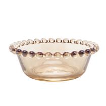 Conjunto 4 Bowls Cristal Pearl Ambar 12x4cm