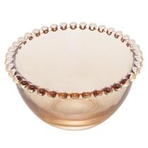 Conjunto 4 Bowls Cristal Pearl Âmbar 14X8Cm - Wolff