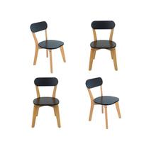 Conjunto 4 Cadeiras Antonella Laqueado