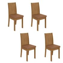 Conjunto 4 Cadeiras Athenas Móveis Lopas