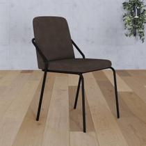 Conjunto 4 Cadeiras de Jantar Bloom Boucle Est.Preta