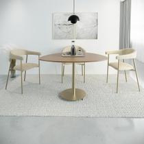 Conjunto 4 Cadeiras de Jantar Joy Tecido Boucle Est.Champ Conjunto 4 Cadeiras de Jantar Joy Tecido Boucle Est.Champ