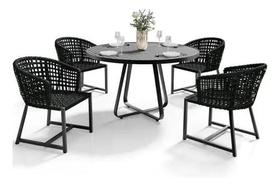 Conjunto 4 Cadeiras E Mesa De Alumínio Área Externa E Intern Conjunto 4 Cadeiras E Mesa De Alumínio Área Externa E Intern