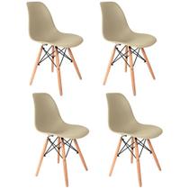 Conjunto 4 Cadeiras Eames Empório Tiffany Fendi - Seatco