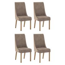 Conjunto 4 Cadeiras Ivy - Móveis Henn