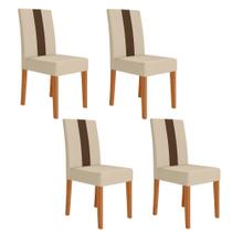 Conjunto 4 Cadeiras Linea Poliman Móveis