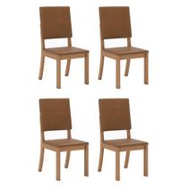 Conjunto 4 Cadeiras Milla Plus - Móveis Henn