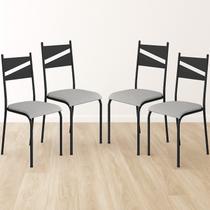 Conjunto 4 Cadeiras para Cozinha e Sala de Jantar