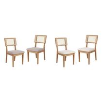 Conjunto 4 Cadeiras para Sala de Jantar Ca35/2 J23