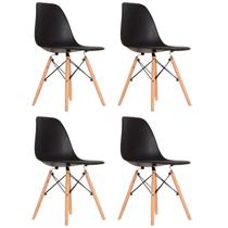 Conjunto 4 Cadeiras para Sala de Jantar Eames Eiffel Dkr