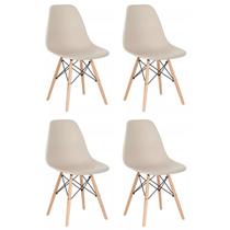 Conjunto 4 Cadeiras para Sala de Jantar Eames Eiffel Dkr