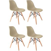 Conjunto 4 Cadeiras para Sala de Jantar Eames Eiffel Dkr