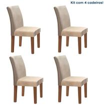 Conjunto 4 Cadeiras para Sala de Jantar Espanha