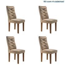 Conjunto 4 Cadeiras para Sala de Jantar Germany Conjunto 4 Cadeiras para Sala de Jantar Germany