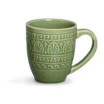 Conjunto 4 Caneca Greek Verde Salvia 330ml - PORTO BRASIL