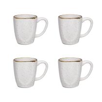 Conjunto 4 Canecas em Cerâmica 260ml Ryo Maresia Oxford