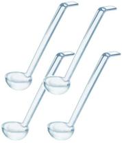 CONJUNTO 4 CONCHAS Para SERVIR TRANSPARENTE Em POLICARBONATO 21,6 cm CAMBRO