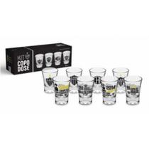 Conjunto 4 Copos De Dose Shot Do Clube Atlético Mineiro Títulos