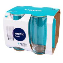 Conjunto 4 Copos Favo 430ml Nadir Conjunto 4 Copos Favo 430ml Nadir