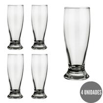 Conjunto 4 copos Munich Cerveja Shopp Bar Nadir 200ml