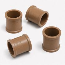 Conjunto 4 Luvas PVC Soldável 40 mm para Encanamento e Hidráulica Conjunto 4 Luvas PVC Soldável 40 mm para Encanamento e Hidráulica