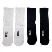 Conjunto 4 Meias Cano Médio 34 ao 38 - Basic+ Conjunto 4 Meias Cano Médio 34 ao 38 - Basic+