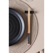Conjunto 4 Pares de Hashis Sunflower 24cm x 1cm Preto Bambu Conjunto 4 Pares de Hashis Sunflower 24cm x 1cm Preto Bambu